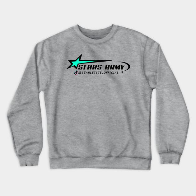 Stars Army - Team Design Crewneck Sweatshirt by Starletste_official